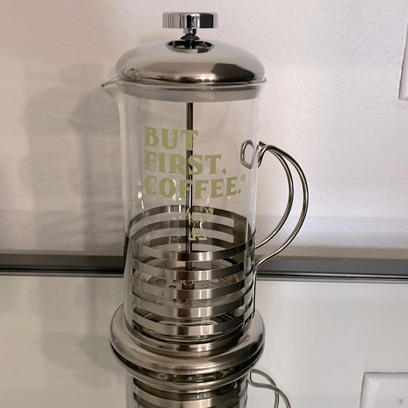 Alfred Other - Alfred But First Coffee Silver French Press